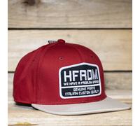 HolyFreedom HFRDM Snapback Cap, black-white-red for Men