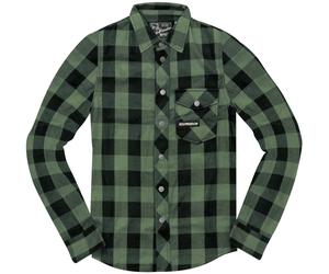 HolyFreedom Jessie James Flannel Shirt, green, size 3XL for Men