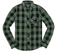 HolyFreedom Jessie James Flannel Shirt, green, size XL for Men