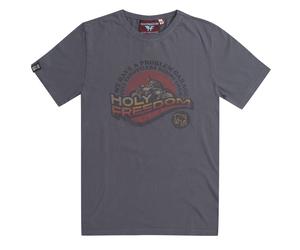 HolyFreedom L.A. Grey T-Shirt, grey, size S for Men