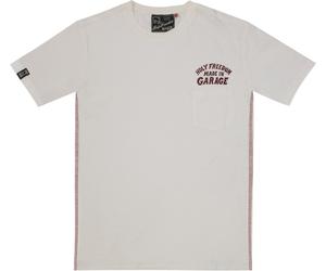 HolyFreedom Pocket Bianca T-Shirt, white-red, size XL for Men