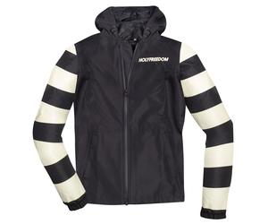 HolyFreedom Prison Cordura Rain Jacket, black/white, size XL
