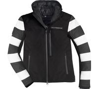 HolyFreedom Prison Softshell Motorcycle Textile Jacket, black/white, size L