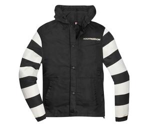 HolyFreedom Prison Taslan Textile Jacket, black-white, size L for Men