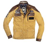HolyFreedom Quattro Waxed Evo Motorcycle Textile Jacket, beige, size S for Men