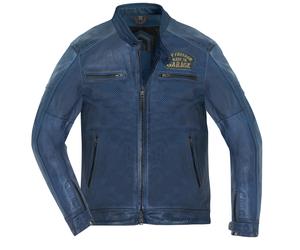 HolyFreedom Zero Summer perforated Motorcycle Leather Jacket, size L for Men