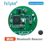Holyiot NRF52810 Bluetooth Beacon Tag Optional Accelerometer Sensor BLE 5.0 Module Low Power Consumption Ble lbeacon Eddystone Black