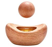 Holz Auto Duft Diffusor - Natur Holz Lufterfrischer Münz Design | Flammenloser Auto Parfum Duftspender | Geruchsneutralisierer Für Ãuto LKW Zuhause Schlafzimmer Wohnzimmer Hotel Badezimmer Dekorativ