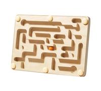Holz Labyrinth Geschicklichkeitsspiel - Kipp Puzzle Spiel | Spannendes Balance Spielzeug, Für Kinder Und Erwachsene, Für Reise Und Schule, Als, Herausforderung Spiel