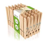 Holz Wäscheklammern A00148025 84mm Natural Birch Wood (Pack of 50)