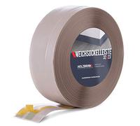 HOLZBRINK Skirting Board Soft Self Adhesive Cappuccino 32x23 mm 5 m PVC Flexible Baseboard Self- Stick Transition Profile Wall Caulk Strip