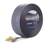 HOLZBRINK Skirting Board Soft Self Adhesive Dark gray 32x23 mm 15 m PVC Flexible Baseboard Self- Stick Transition Profile Wall Caulk Strip