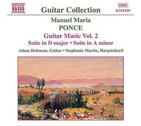 Holzman:Martin - PONCE: Guitar Music, Vol. 2