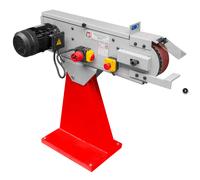 Holzmann 75mm Metal Belt Sander Linisher MSM75 3kw 400V - High Speed Grinding