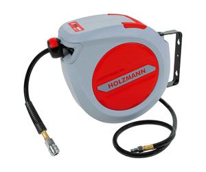 Holzmann Air Hose Reel 10m LSR10AIR PVC Hose Roll Up System EURO 1/4"