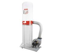 Holzmann Dust Extractor ABS2480 Twin Outlet 1500W 300L 2480m³/h 240V Workshop