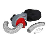Holzmann MABS700 Metal Dust Extractor | 850m³/h with 2x 100mm Hoses + Bag 230V