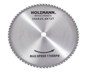 Holzmann Machine MKS355SB Carbide Saw Blade 355x25.4mm 72 Teeth