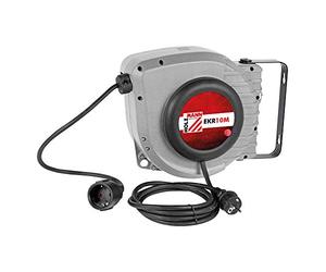 Holzmann Maschinen EKR10M_230V Cable Reel 10m Black