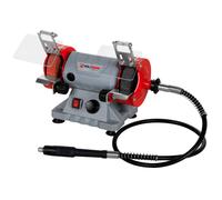 Holzmann Mini Bench Grinder DSM75SET with 110pc flexidrive kit 120w with UK plug
