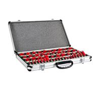Holzmann OFS50 Router Bit Set | 50pc 8mm Shank Carbide Tipped Woodworking Kit