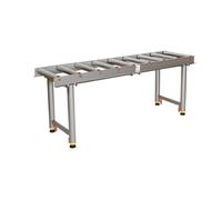 Holzmann RB9L Roller Table 9 Rollers 410 x 1650mm Adjustable Height 200kg Load