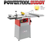 Holzmann TS200 8" 200mm Table Saw Sliding Carriage 60mm depth 1100w