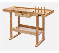 Holzmann Woodworking Work Bench WB126 with Vice and Draw Storage 150kg 1.26m