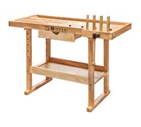 Holzmann Woodworking Work Bench WB126 with Vice and Draw Storage 150kg 1.26m