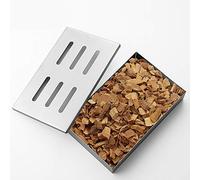 Holzsammlung Smoker Box,BBQ Wood Chip Smoke Box,Stainless Steel Barbecue Smoker Outdoor Cooking Accessories#03