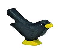 Holztiger Blackbird Wooden Figure