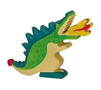 Holztiger Dragon Wooden Figure (Green)