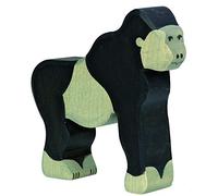 Holtztiger Wooden Gorilla Figure HT80168 Assorted Colours