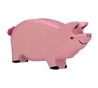 Holztiger HT80064 Boar Wooden Figure - Assorted Colours