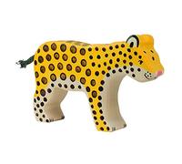 Holztiger Leopard Figure, 13.49 x 2.79 x 8.79 cm