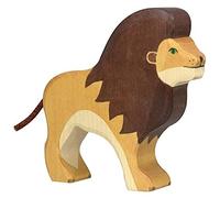 Holztiger Lion Wooden Figure