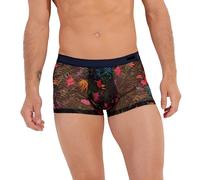 HOM 2XL/40" Exotica Boxer Brief mens underwear trunk male short see through