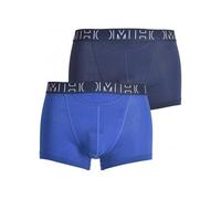 HOM Boxerlines 2-Pack HO1 Boxer Trunks, Navy/Blue - X-Large