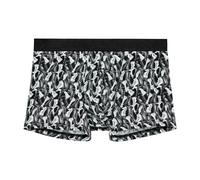 HOM Men's Chess Boxer Briefs, Imprimé échecs Noir et Blanc, S