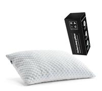 Hom&Com - Adjustable Memory Foam Pillow - 71x50cm - Dual-Sided Cooling & Warm Cover - Ergonomic Support for All Sleep Positions