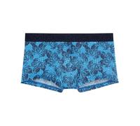 HOM Douro Leaves Print Boxer Trunk, Blue