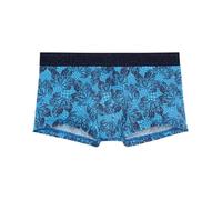 Hom Douro Leaves Print Boxer Trunk, Blue - XL