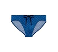 Hom Men's Slip de Bain Hendaye Swim Briefs, Blue Print, M
