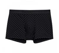 Hom Max Microfiber Boxer Brief, Black Print - XXL