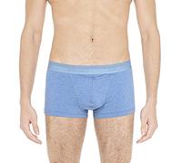 HOM - Mens Boxer Briefs 'HO1' - Classic Underwear, Blue (Bleu Chiné 0054), Medium