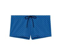 HOM Men's Boxer de Bain Hendaye Swim Briefs, Blue Print, XXL
