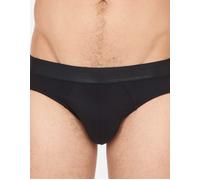 Hom Men's Classic Cotton Modal Mini Brief, Black