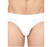 Hom Men's Classic Cotton Modal Mini Brief, White