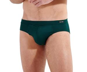 HOM Men's Comfort Ho1 Tencel Soft Briefs, Dark Green, XL