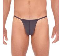 Hom Men's Plume G-String Underwear, Anthracite Grey, M